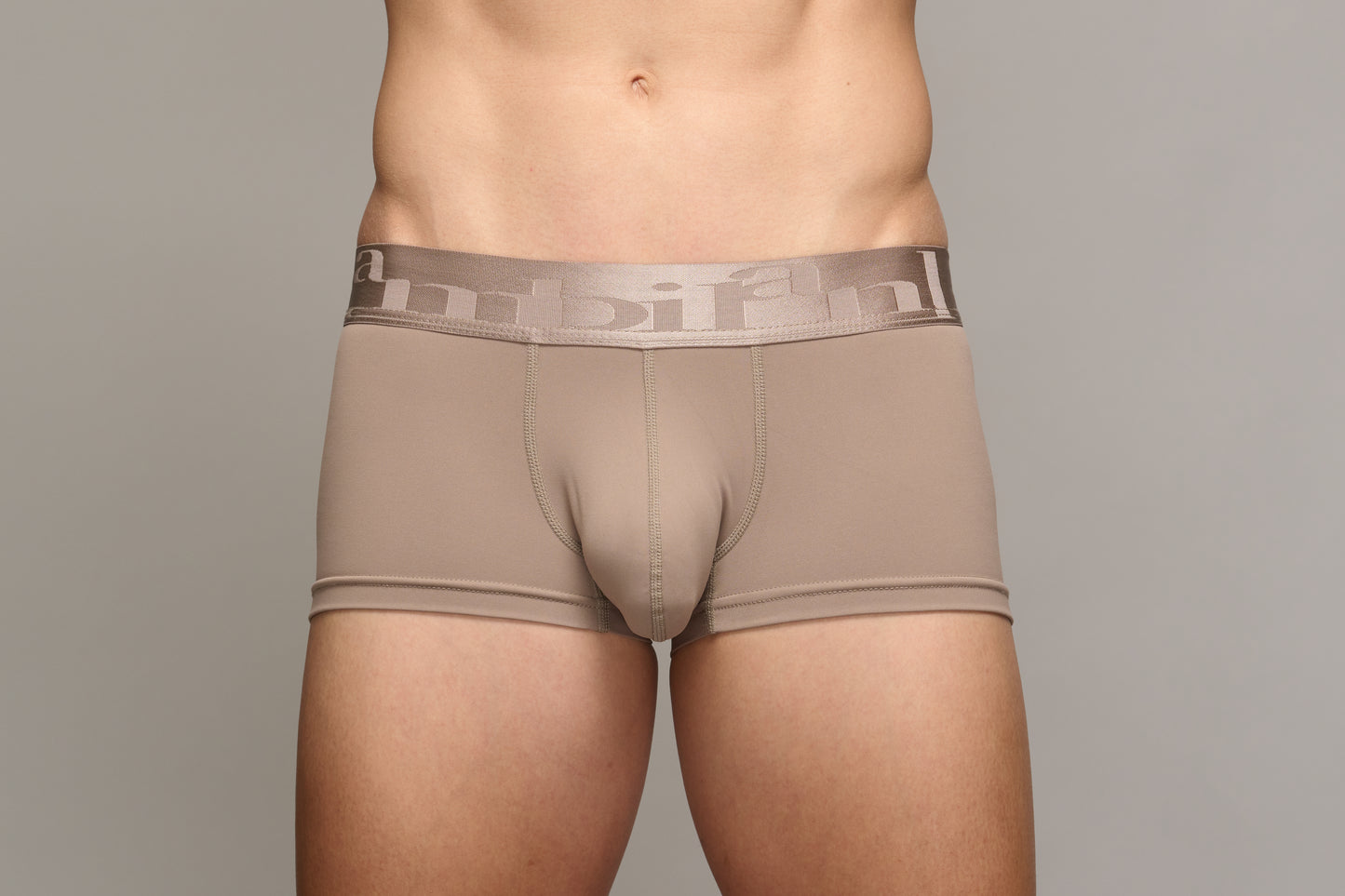 ボクサーパンツ basic NYLON-2025 3点セット ライトブルー、ブラック、ライトブラウン